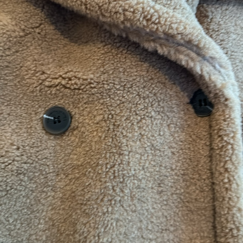 House of Harlow 1960 Faux Fur Teddy Jacket Sz L - Picture 5 of 10
